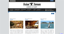 Desktop Screenshot of oceanetsavane.com